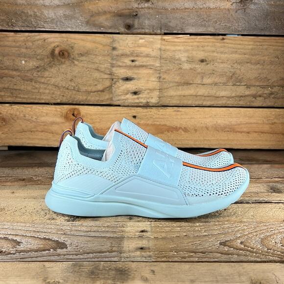 APL Women's Techloom Bliss Sneakers - Gulf Blue/Orange/Racer - 7 - New in box - Picture 3 of 8